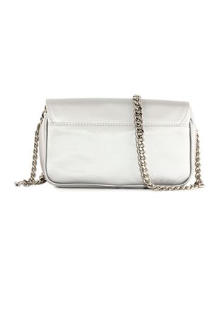 Grey satin Lunette shoulder bag ROBERTO FESTA | LUNETTEPERLA